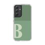 Slim Protection Case［ Original - initial two tone - B green ］