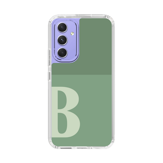 Slim Protection Case［ Original - initial two tone - B green ］