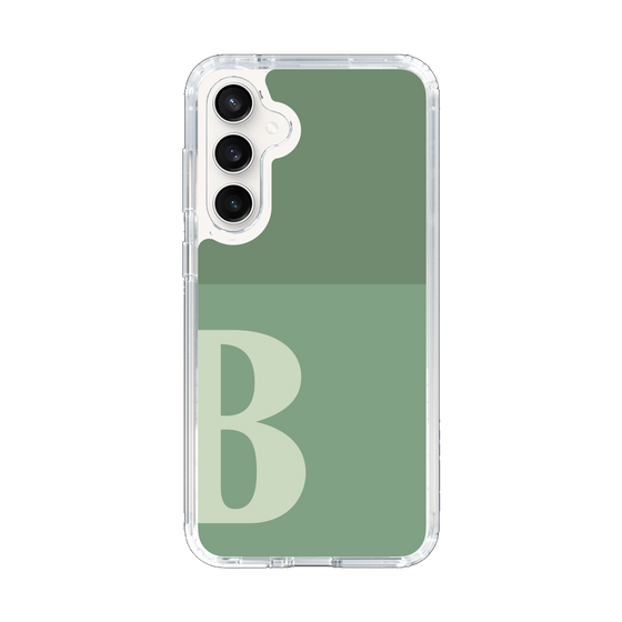 Slim Protection Case［ Original - initial two tone - B green ］