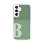 Slim Protection Case［ Original - initial two tone - B green ］