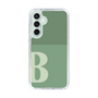 Slim Protection Case［ Original - initial two tone - B green ］