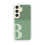 Slim Protection Case［ Original - initial two tone - B green ］