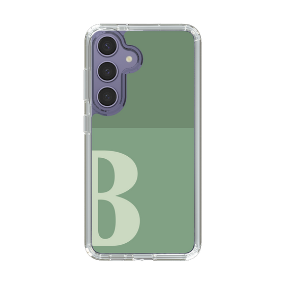 Slim Protection Case［ Original - initial two tone - B green ］