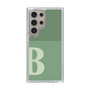 Slim Protection Case［ Original - initial two tone - B green ］