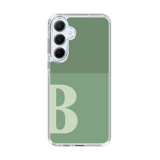 Slim Protection Case［ オリジナル - initial two tone - B green ］