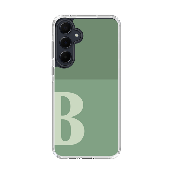 Slim Protection Case［ オリジナル - initial two tone - B green ］