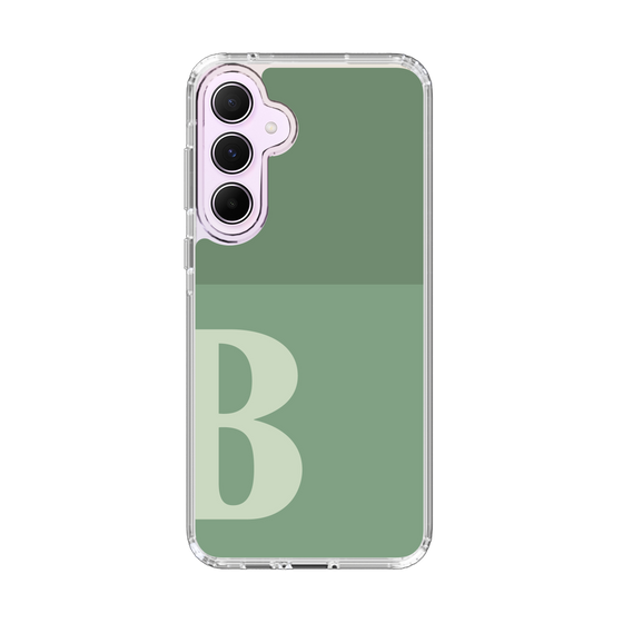 Slim Protection Case［ オリジナル - initial two tone - B green ］
