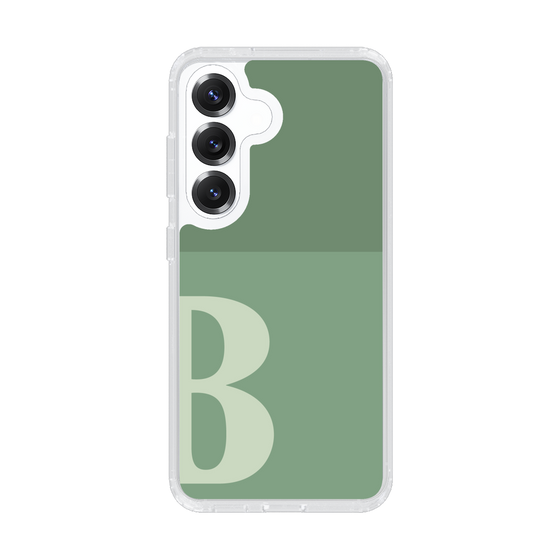 Slim Protection Case［ Original - initial two tone - B green ］