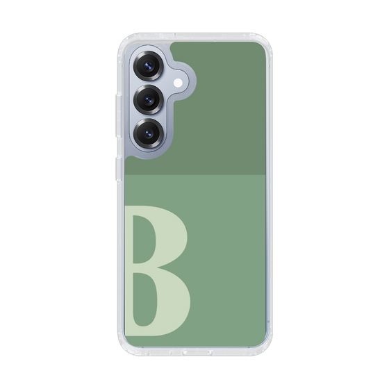 Slim Protection Case［ Original - initial two tone - B green ］