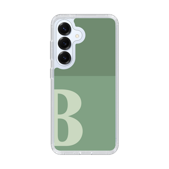 Slim Protection Case［ Original - initial two tone - B green ］