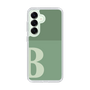 Slim Protection Case［ Original - initial two tone - B green ］