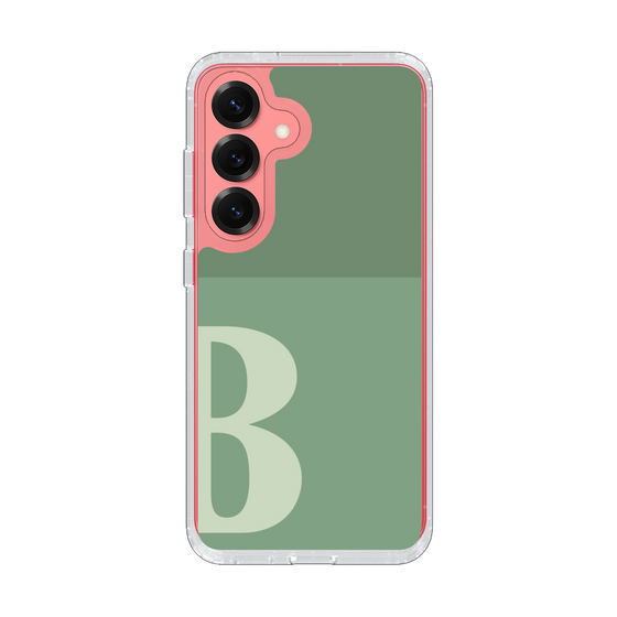 Slim Protection Case［ Original - initial two tone - B green ］