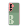 Slim Protection Case［ Original - initial two tone - B green ］