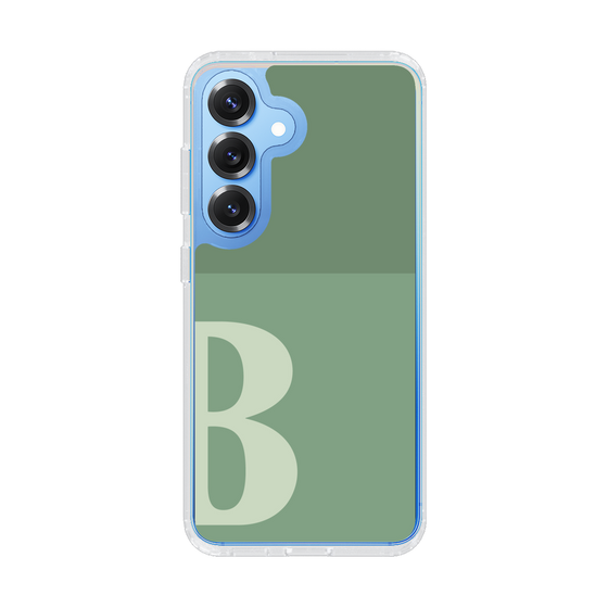 Slim Protection Case［ Original - initial two tone - B green ］