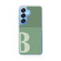 Slim Protection Case［ Original - initial two tone - B green ］
