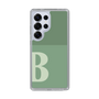 Slim Protection Case［ Original - initial two tone - B green ］