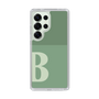 Slim Protection Case［ Original - initial two tone - B green ］