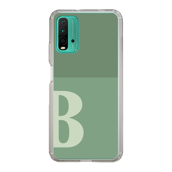 Slim Protection Case［ Original - initial two tone - B green ］