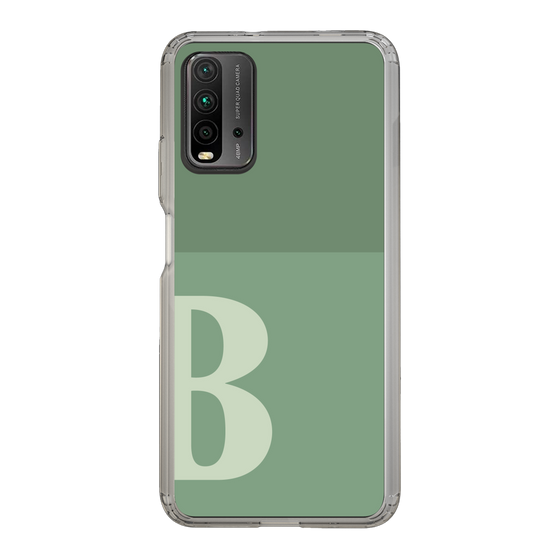 Slim Protection Case［ Original - initial two tone - B green ］