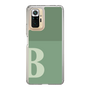 Slim Protection Case［ Original - initial two tone - B green ］
