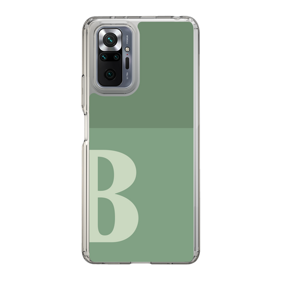 Slim Protection Case［ Original - initial two tone - B green ］