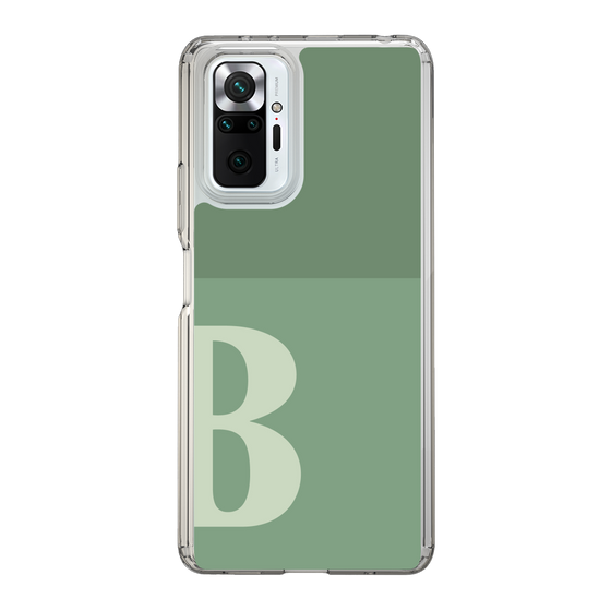 Slim Protection Case［ Original - initial two tone - B green ］