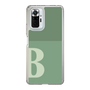 Slim Protection Case［ Original - initial two tone - B green ］