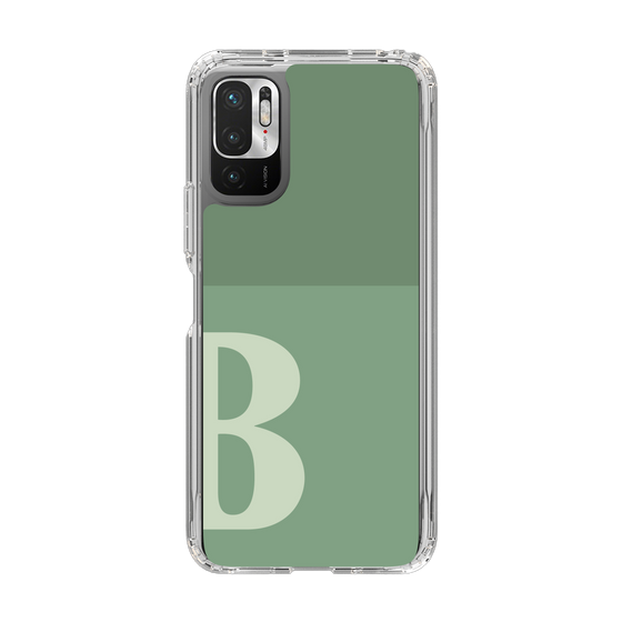 Slim Protection Case［ Original - initial two tone - B green ］
