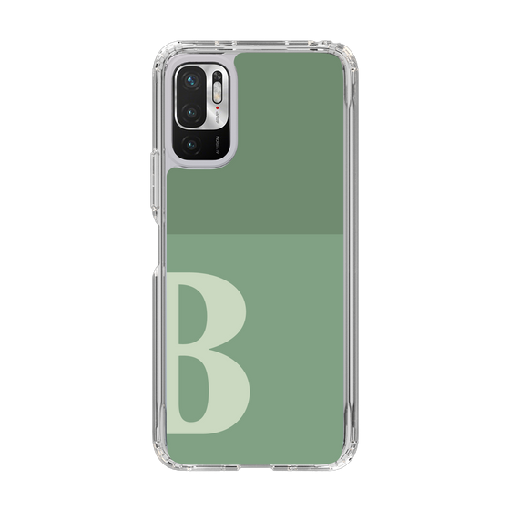 Slim Protection Case［ Original - initial two tone - B green ］