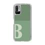 Slim Protection Case［ Original - initial two tone - B green ］