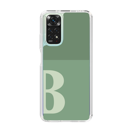 Slim Protection Case［ Original - initial two tone - B green ］