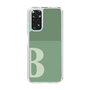 Slim Protection Case［ Original - initial two tone - B green ］