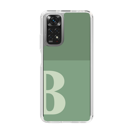 Slim Protection Case［ Original - initial two tone - B green ］