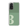 Slim Protection Case［ Original - initial two tone - B green ］