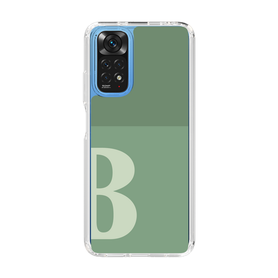 Slim Protection Case［ Original - initial two tone - B green ］