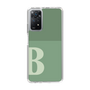 Slim Protection Case［ Original - initial two tone - B green ］
