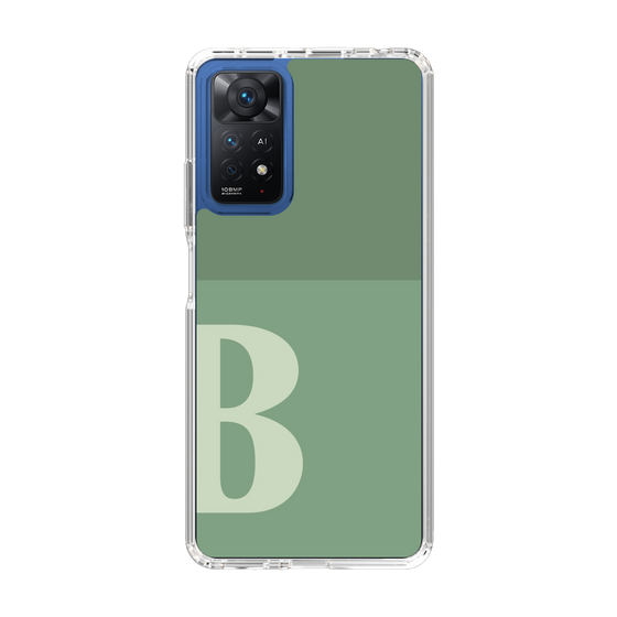 Slim Protection Case［ Original - initial two tone - B green ］