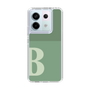Slim Protection Case［ Original - initial two tone - B green ］