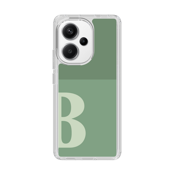 Slim Protection Case［ Original - initial two tone - B green ］
