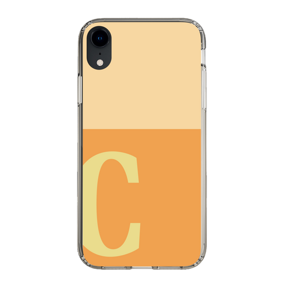Slim Protection Case［ Original - initial two tone - C orange ］