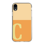 Slim Protection Case［ Original - initial two tone - C orange ］