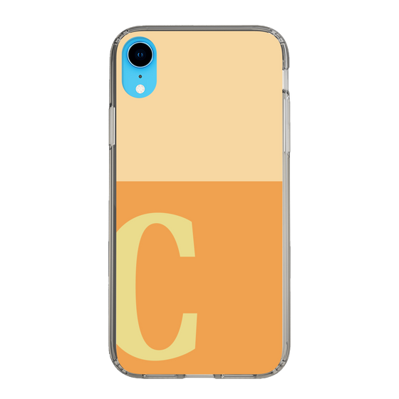 Slim Protection Case［ Original - initial two tone - C orange ］
