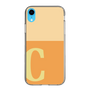 Slim Protection Case［ Original - initial two tone - C orange ］