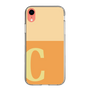 Slim Protection Case［ Original - initial two tone - C orange ］