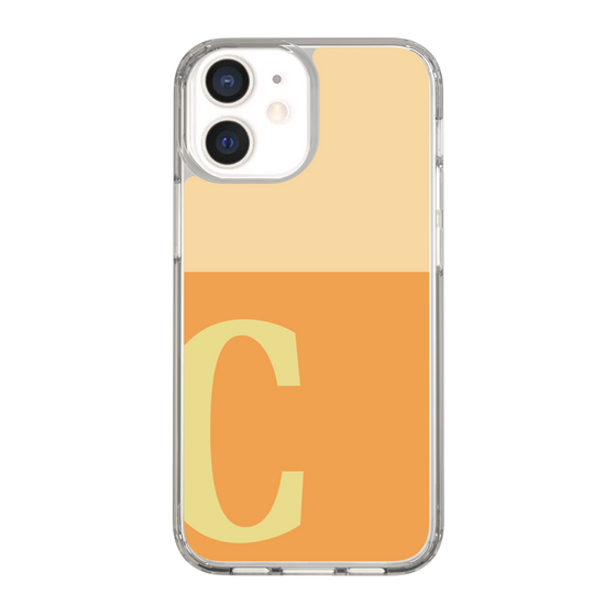 Slim Protection Case［ Original - initial two tone - C orange ］