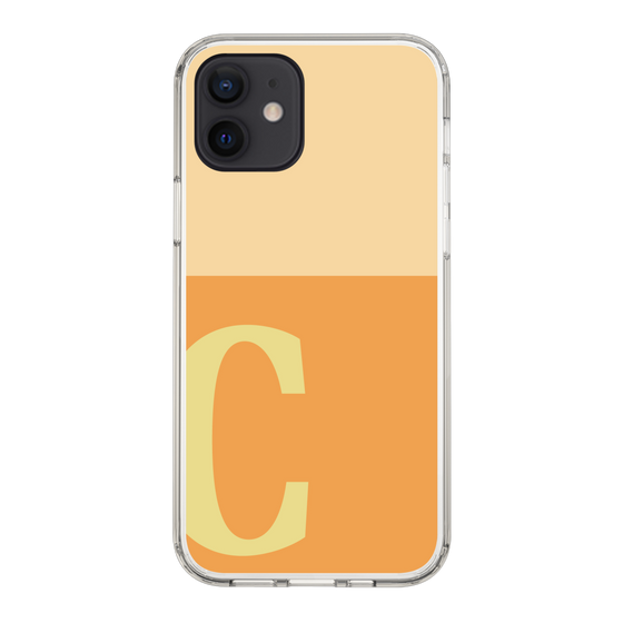 Slim Protection Case［ Original - initial two tone - C orange ］