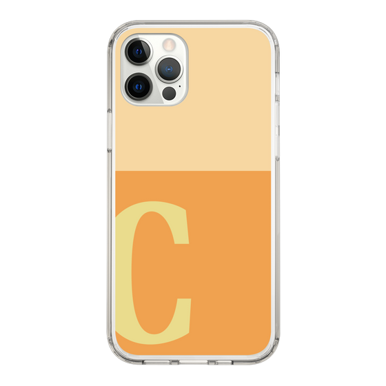 Slim Protection Case［ Original - initial two tone - C orange ］