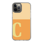 Slim Protection Case［ Original - initial two tone - C orange ］
