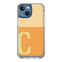 Slim Protection Case［ Original - initial two tone - C orange ］