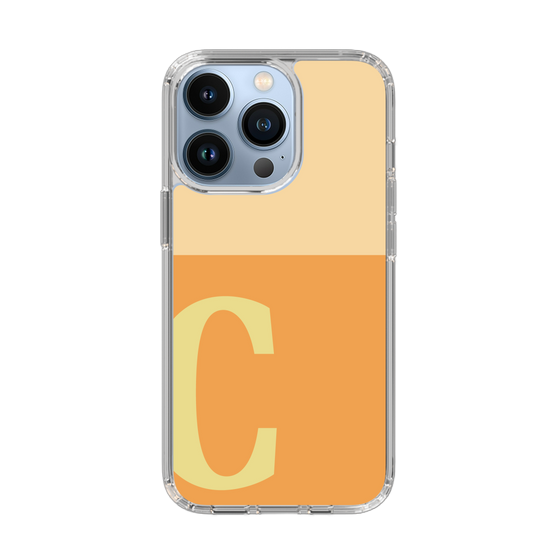Slim Protection Case［ Original - initial two tone - C orange ］